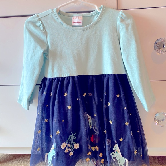 hanna andersson unicorn dress